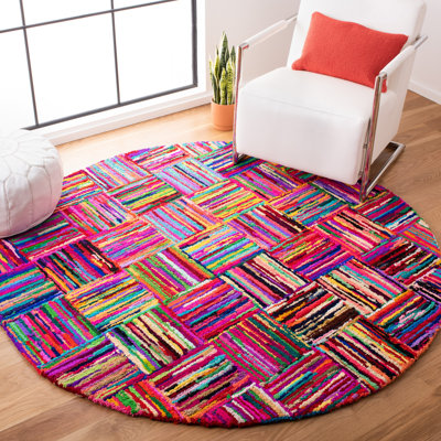 Anaheim Hand Tufted Performance Plaid Rug