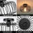Modern Metal Black Semi Flush Mount E27 Socket Round Ceiling Light