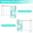 Desk Shelf For Top Of Desk Hutch Top Only Desktop Bookshelf Organizer-1402543314