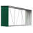 330cm W x 84cm D Metal Log Store-2028042016