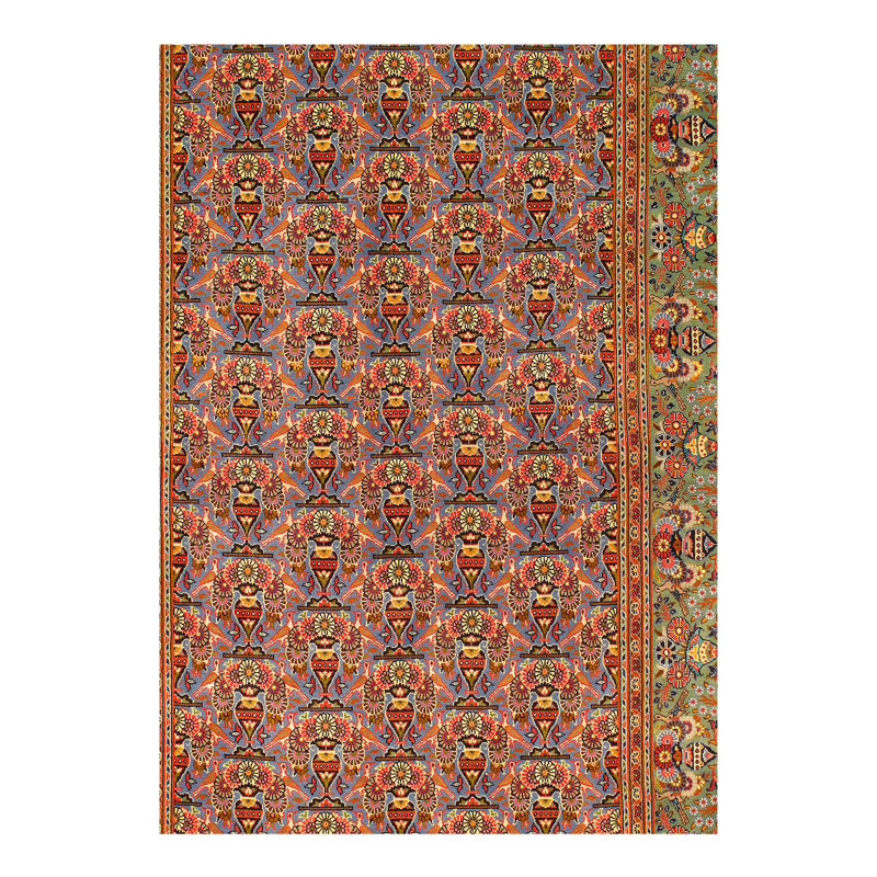 Fela One-of-a-Kind Rectangle 4'8" X 7'7" Hand Knotted Area Rug