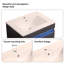 30" Bathroom Vanity with Sink, Radar Sensing Light, Large Storage Space and Metal legs, Wall Mounted Bathroom Vanity Sink