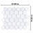 Carrione 2" Hex Matte Carrara 11-1/8" x 12-5/8" Porcelain Mosaic Floor and Wall Tile