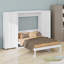 Lit escamotable mural avec tablette de rangement Murphy-1878093179