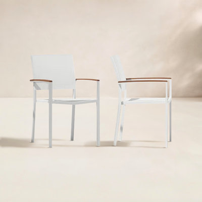 David Stackable Patio Armchair