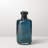6" Blue Clear Glass Bottle Vase-1086083844-1086083845