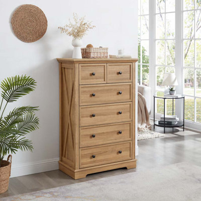 6 Drawers Cabinet,Chest of Drawers Closet Organizers