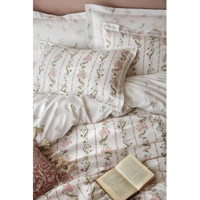 Ebern Designs Sabaha 100% Cotton Oxford pillowcase