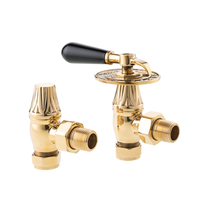 UK-14 Antique Copper Lever Manual Valve, Brass