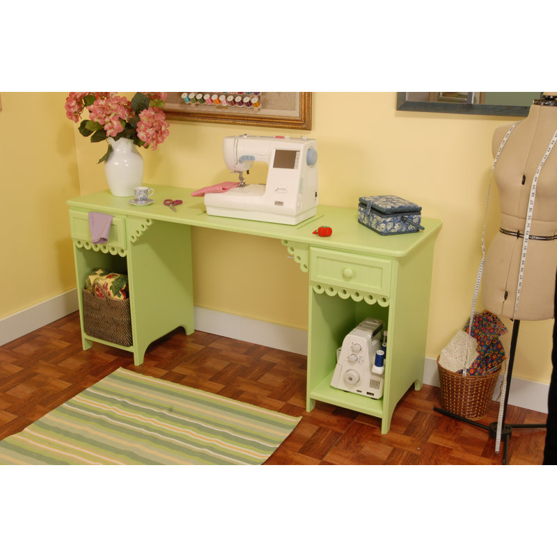 Olivia Sewing Table, Pistachio