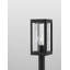 Dark Grey Metal Bollard Light