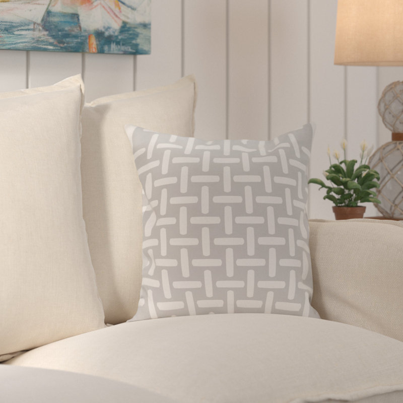  Housse de coussin d'extérieur et insert, H 20 po x l 20 po, Bahama
