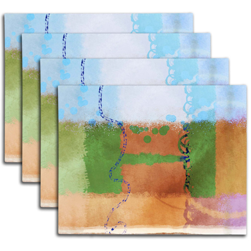Polyester Abstract Placemat