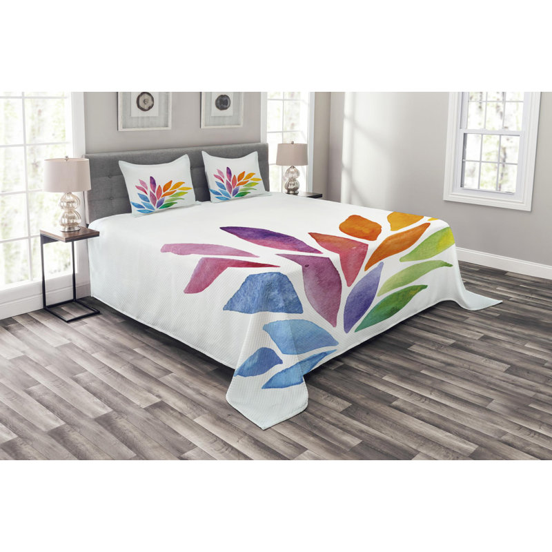 Modern & Contemporary Coverlet, King Coverlet + 2 Shams