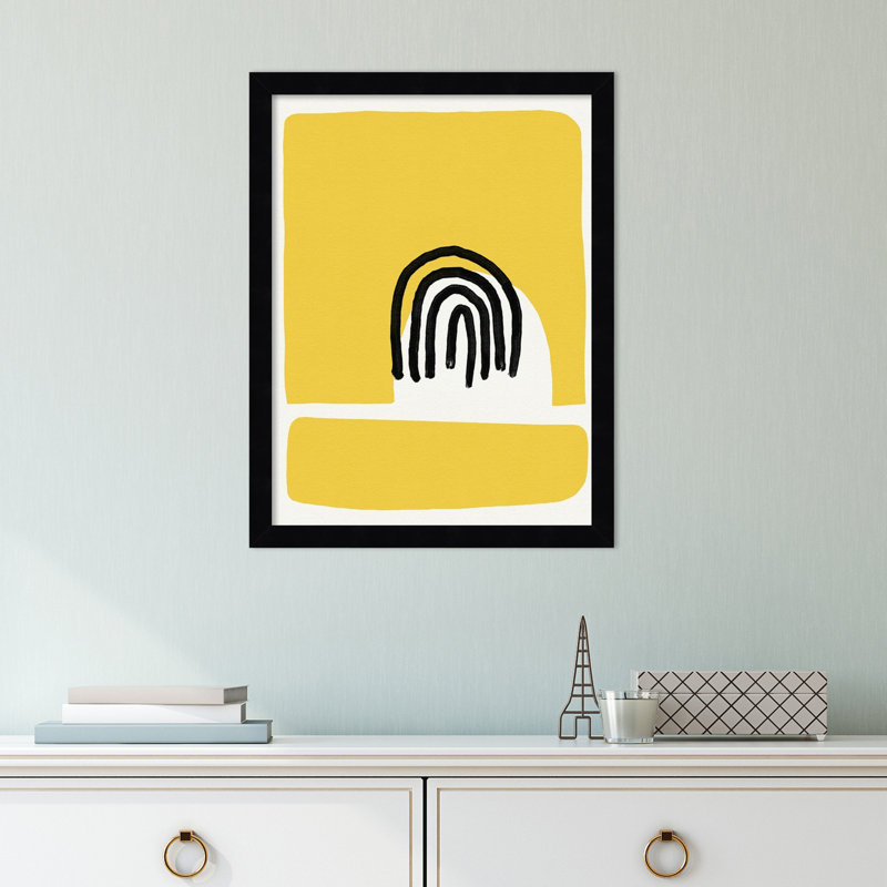 Good Vibes IV by Jacob Green, 17" H x 13" W x 1" D, Black