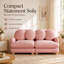 Canapé en chenille Veloria Comfy-94530412