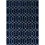 Tapis bleu marine / argent Glam-56547677
