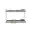 Edward Teen Metal Bunk Bed with Ladder & Guardrails