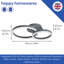 Arrena LED Flush Mount