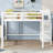 Jaelina Full Size Loft Bed with Built-in Storage Wardrobe and Staircase-94197271