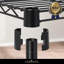 Étagère grillagée à 4 niveaux CAPHAUS NSF-108368015-108368016