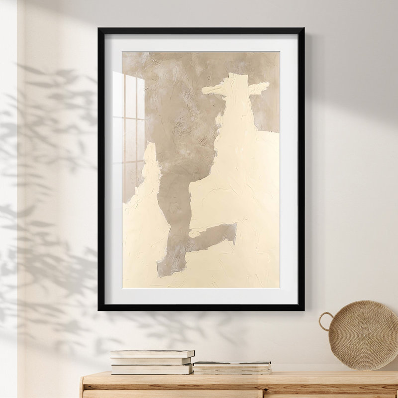 Playa II -Framed Print, Black