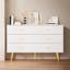 Kamily 6 Drawer 47.25" W Double  Dresser-315216454