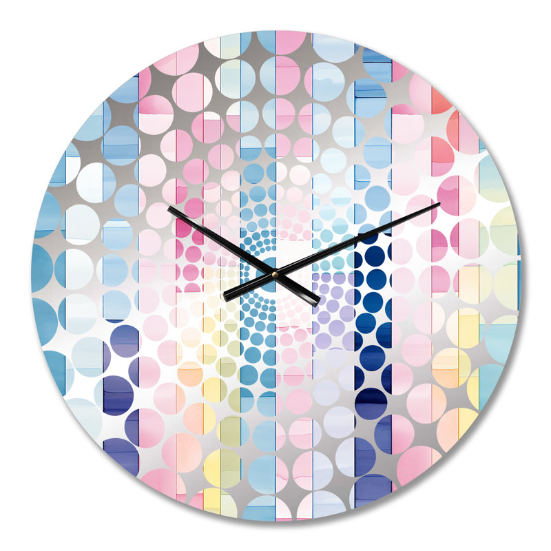 Liem - Horloge murale rayée, Petit