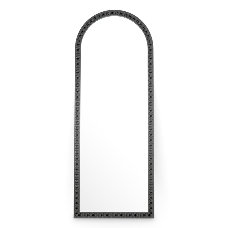 Mirror Kenton L Classic Black Finish, 96.46" H x 36.61" W, Arch