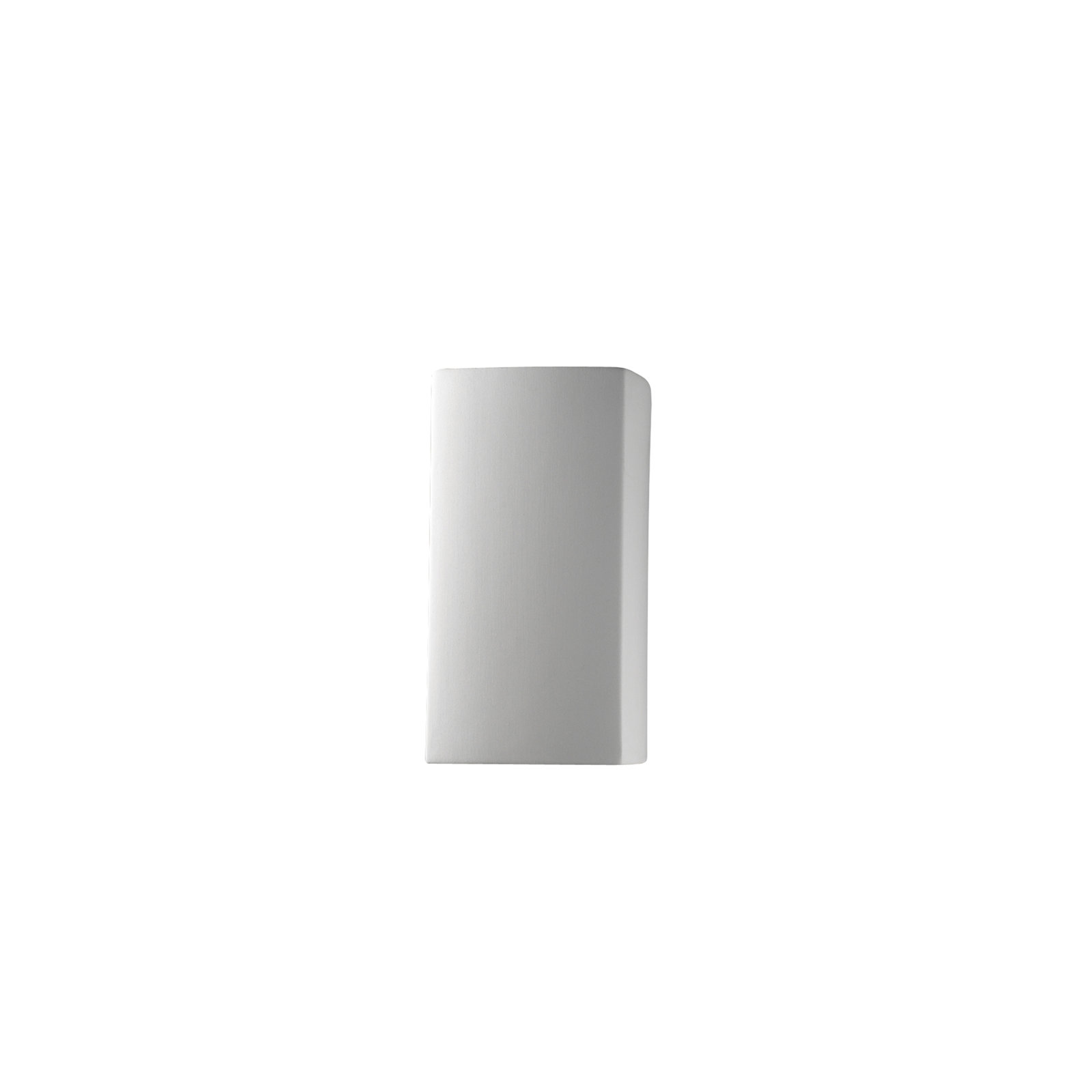 Nomad Ceramic Outdoor Light, Bisque, 9.5" H x 5.25" W x 4.5" D, LED