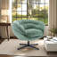 Fauteuil d'appoint pivotant rembourré-1996868926