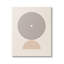 Cercles modernes sur fond beige sur bois-93872644-93872645