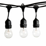 Outdoor 12 - Bulb 24'' Plug-in Arbitrary String Light