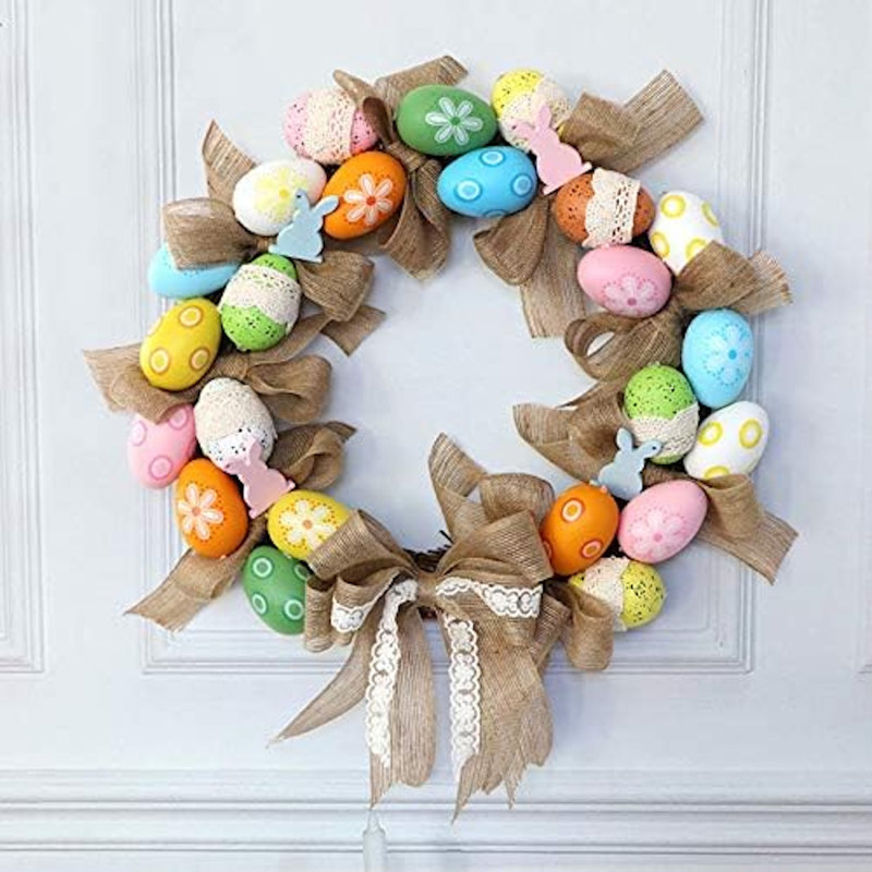 Ansuma 16"  Easter Egg Wreath