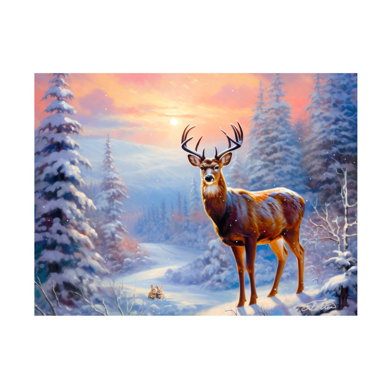 Art sur toile Stewart Peekaboo, H 14 po x l 19 po x P 2 po