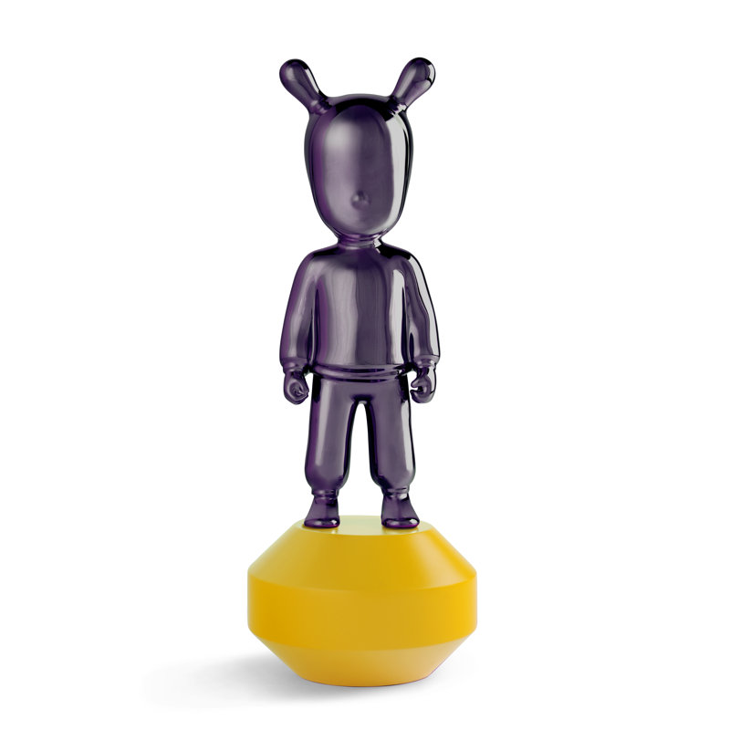The Guest Figurine, Purple/Yellow