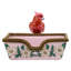 Plateau en porcelaine avec bronze Ormolu Robin Morning