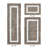 Atle Reversible Cotton Tufted Bath Rug Set-273725868-321457287