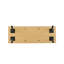 Banc de rangement décoratif en chêne clair