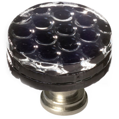 Texture Glass Mushroom Knob
