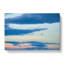 Airplane Through the Clouds - Wrapped Canvas-55368862
