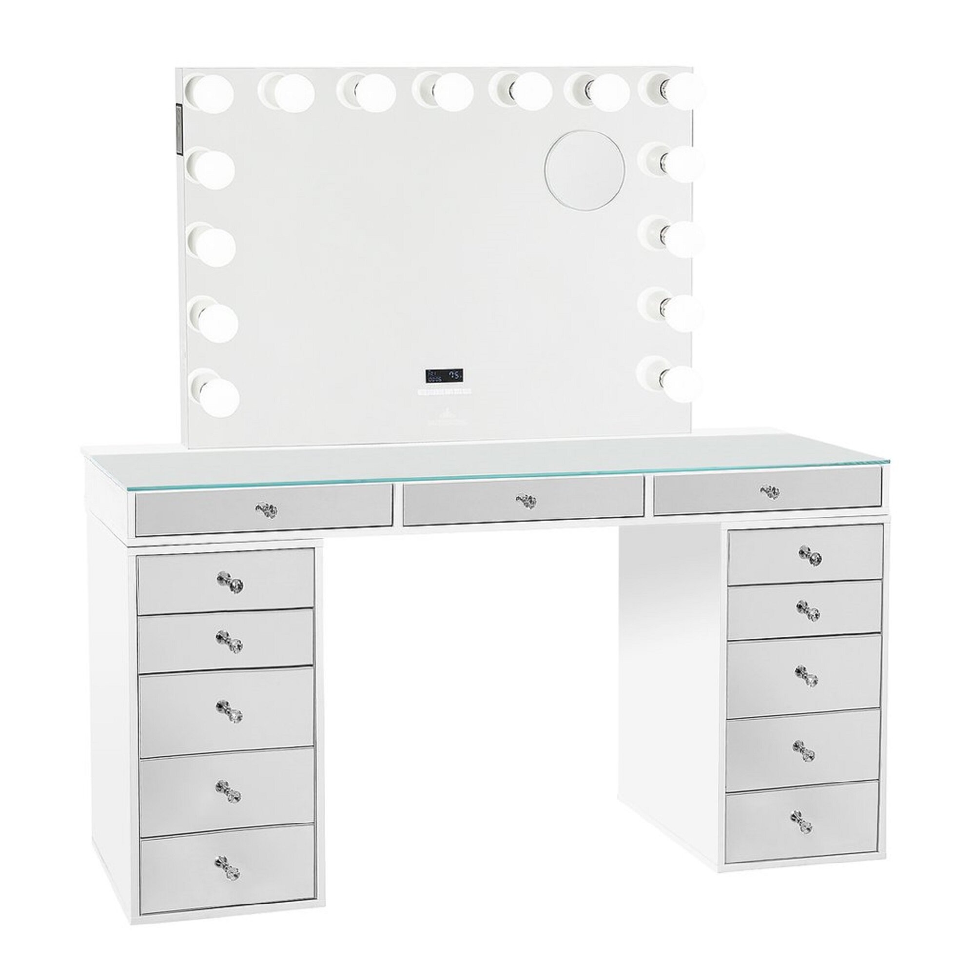 Slaystation 2.0 Hollywood Makeup Vanity Clear Drawers