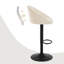 Swivel Upholstered Adjustable Height Bar Stool-366298666-458479944