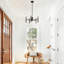 Lustre style campagne moderne 10 lumières noir-1885704579