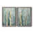 Toile avec cadre gris