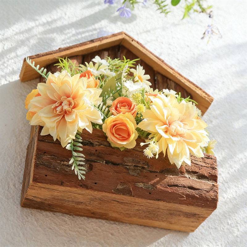 Wall-Mounted Artificial Flower