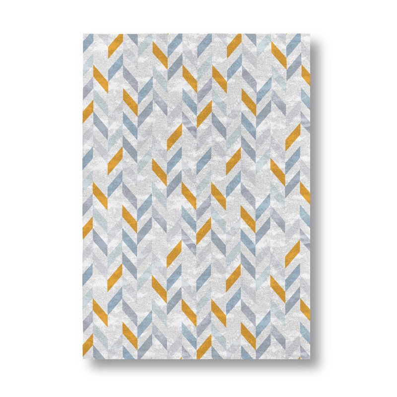 Lomba Abstract Hand Woven Area Rug, Rectangle 120 x 170cm
