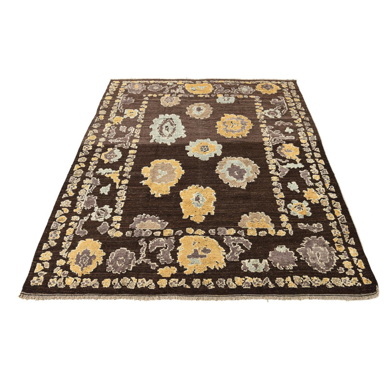 Tapis brun foncé Pursley