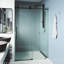 Cass 48-52" W x 76" H Sliding Frameless Shower Door with 3/8" Clear Glass-55865525
