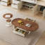 Table basse en bois de style simple-107127432-107127434